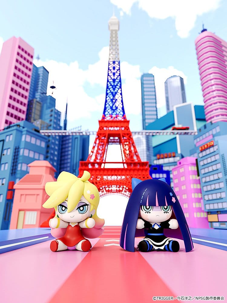 New Panty & Stocking with Garterbelt Huggy Good Smile Chibi Figure Panty 6 cm DS Modellismo Panty & Stocking with Garterbelt Huggy Good