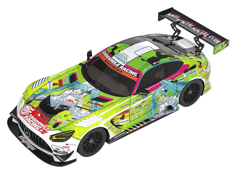 Hatsune Miku GT Project Vehicle 1/64 Hatsune Miku AMG 2022 Season Opening Ver. 7 cm DS Modellismo Hatsune Miku GT Project Vehicle scala 1/64