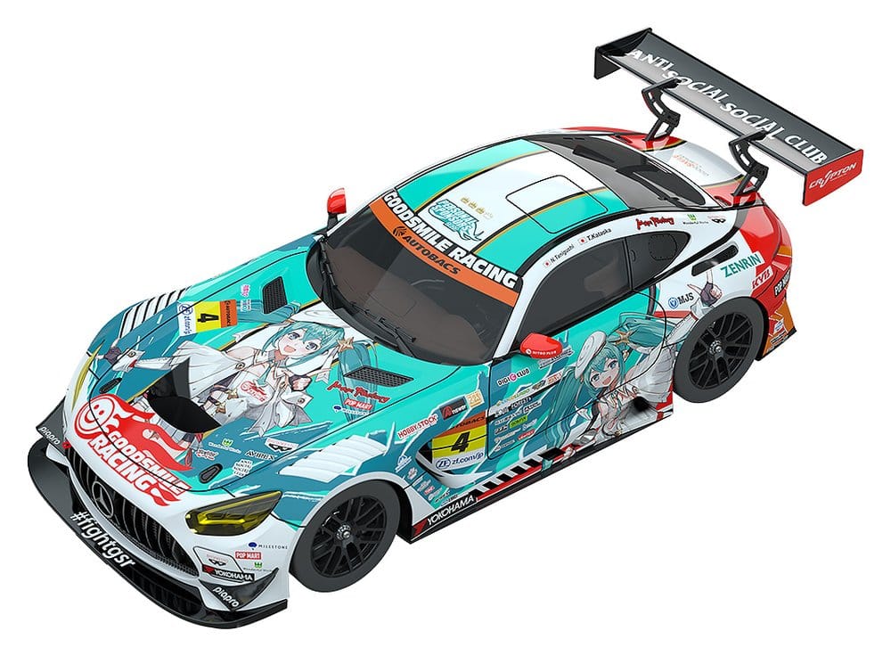 Hatsune Miku GT Project Vehicle 1/64 AMG 2023 Season Opening Ver. 7 cm DS Modellismo Hatsune Miku GT Project Vehicle scala 1/64