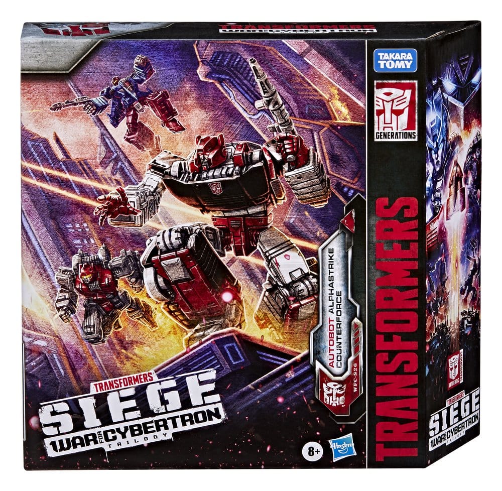 Transformers Generations War for Cybertron: Siege Action Figure 3-Pack Autobot Alphastrike Counterforce DS Modellismo Transformers Generations War for Cybertron: