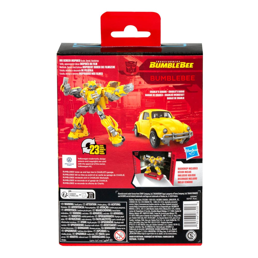 Transformers: Bumblebee Generations Studio Series Deluxe Class Action Figure Bumblebee 11 cm DS Modellismo Transformers: Bumblebee Generations Studio