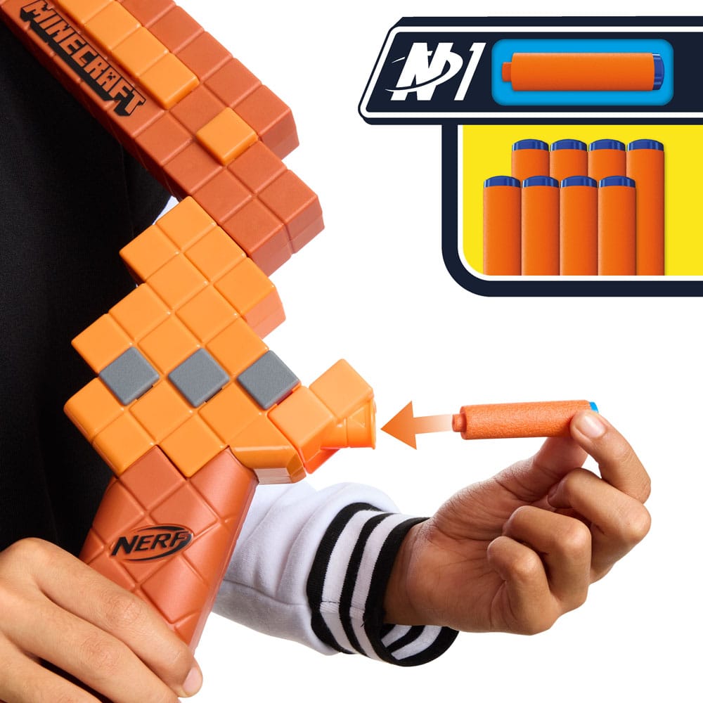 Minecraft Nerf Dart-Firing Bow DS Modellismo Minecraft Nerf Dart-Firing Bow Hasbro