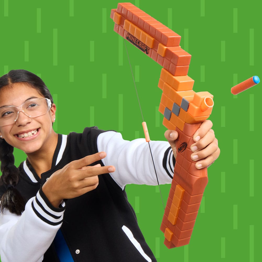 Minecraft Nerf Dart-Firing Bow DS Modellismo Minecraft Nerf Dart-Firing Bow Hasbro