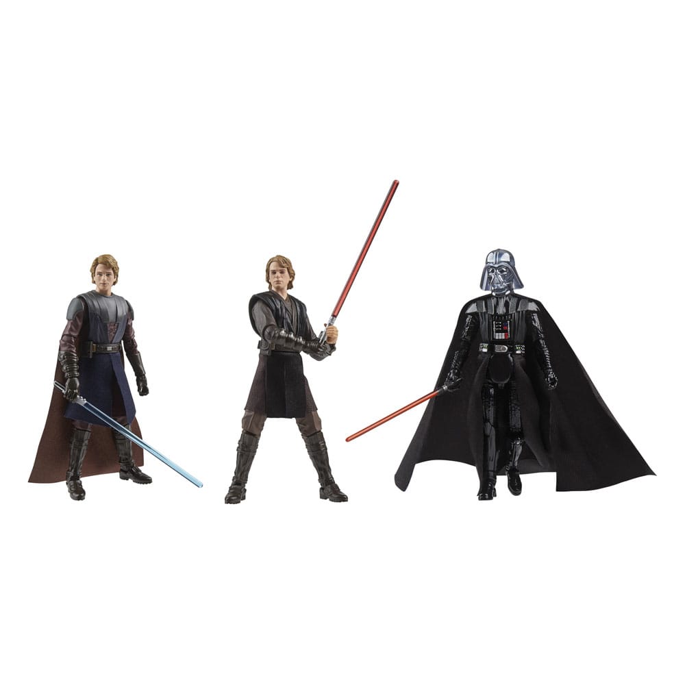 Star Wars Vintage Collection Action Figure 3-Pack The Journey of Anakin Skywalker DS Modellismo Star Wars Vintage Action Journey Anakin