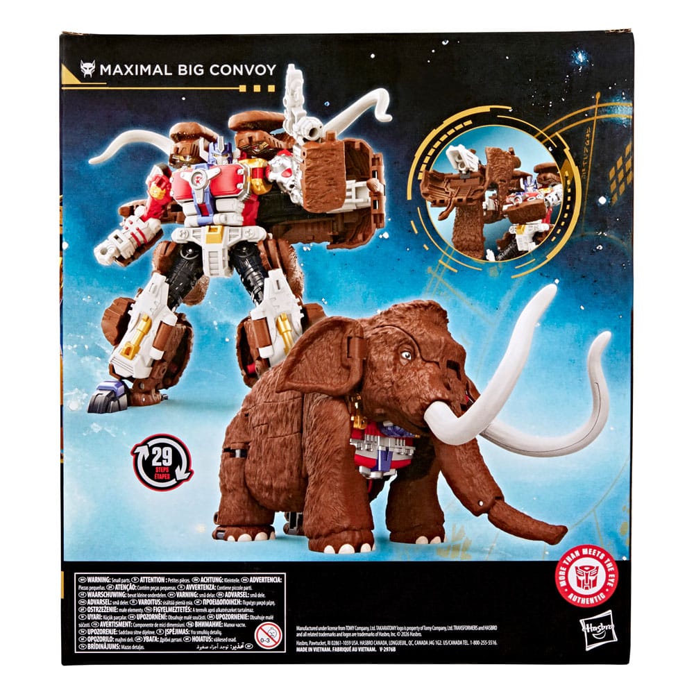 Transformers Age of the Primes Leader Class Action Figure Maximal Big Convoy 19 cm DS Modellismo Transformers Age Primes Leader Class Action