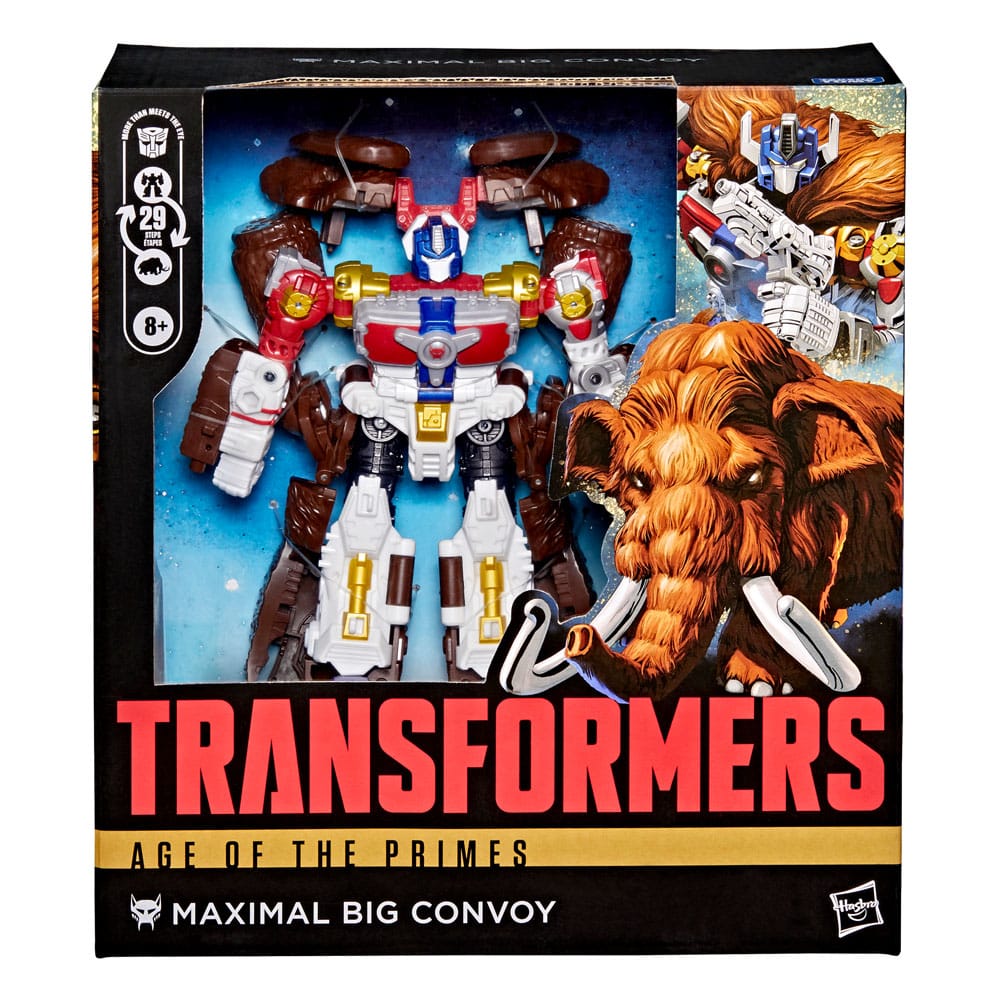 Transformers Age of the Primes Leader Class Action Figure Maximal Big Convoy 19 cm DS Modellismo Transformers Age Primes Leader Class Action