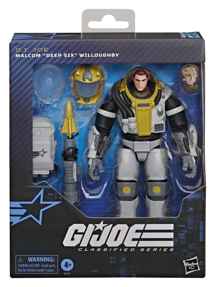 G.I. Joe Classified Series Deluxe Action Figure #206 Malcom "Deep Six" Willoughby 15 cm DS Modellismo G.I. Joe Classified Deluxe Action #206