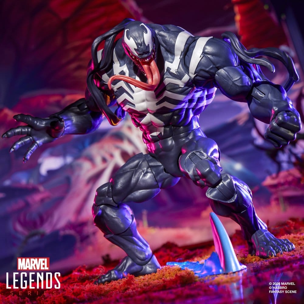 Marvel Rivals Marvel Legends Action Figure 2-Pack Venom & Jeff the Land Shark 15 cm DS Modellismo Marvel Rivals Marvel Legends Action Venom
