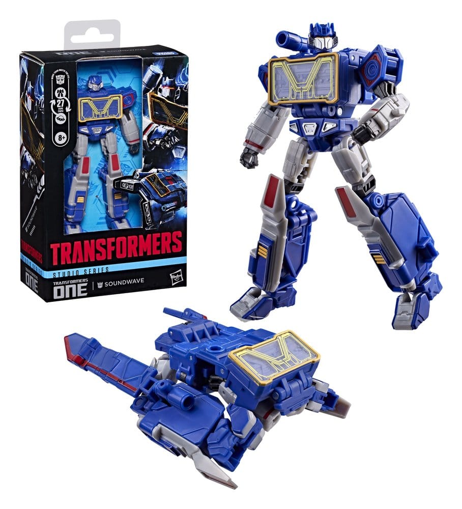 Transformers One Studio Series Deluxe Class Action Figure Soundwave 13 cm DS Modellismo Transformers One Studio Deluxe Class Action