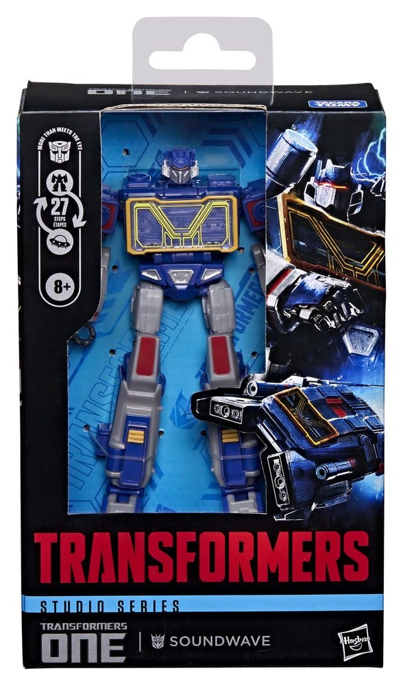 Transformers One Studio Series Deluxe Class Action Figure Soundwave 13 cm DS Modellismo Transformers One Studio Deluxe Class Action
