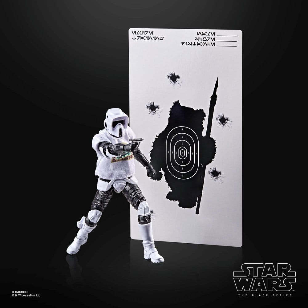 Star Wars Black Series Action Figure Scout Trooper May the 4th Be With You 15 cm DS Modellismo Star Wars Black Action Scout Trooper May 4th