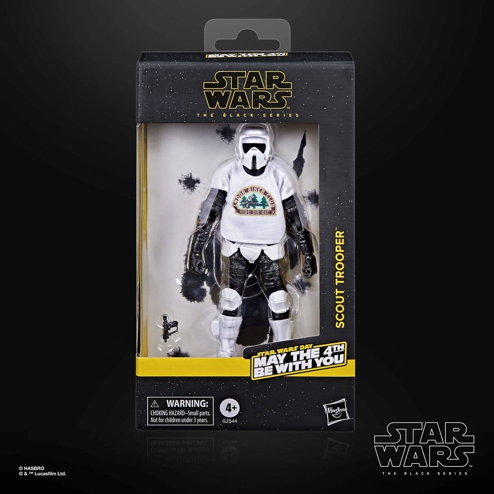 Star Wars Black Series Action Figure Scout Trooper May the 4th Be With You 15 cm DS Modellismo Star Wars Black Action Scout Trooper May 4th