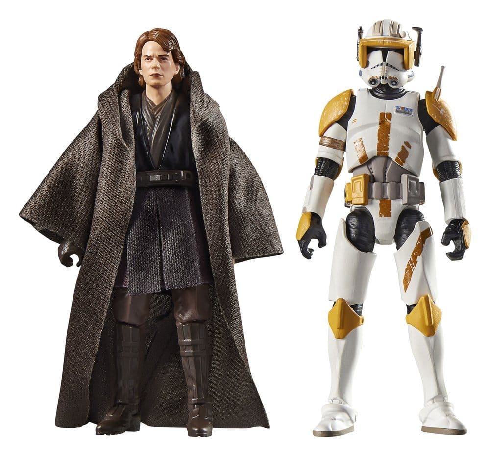 Star Wars Episode III Vintage Collection Action Figure 2-Pack Anakin Skywalker & Clone Commander Cody (Utapau) 10 cm DS Modellismo Star Wars Episode III Vintage Action Anakin
