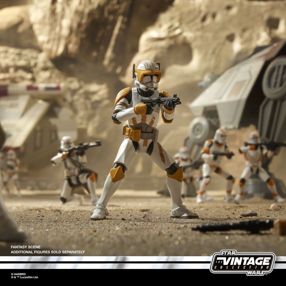 Star Wars Episode III Vintage Collection Action Figure 2-Pack Anakin Skywalker & Clone Commander Cody (Utapau) 10 cm DS Modellismo Star Wars Episode III Vintage Action Anakin