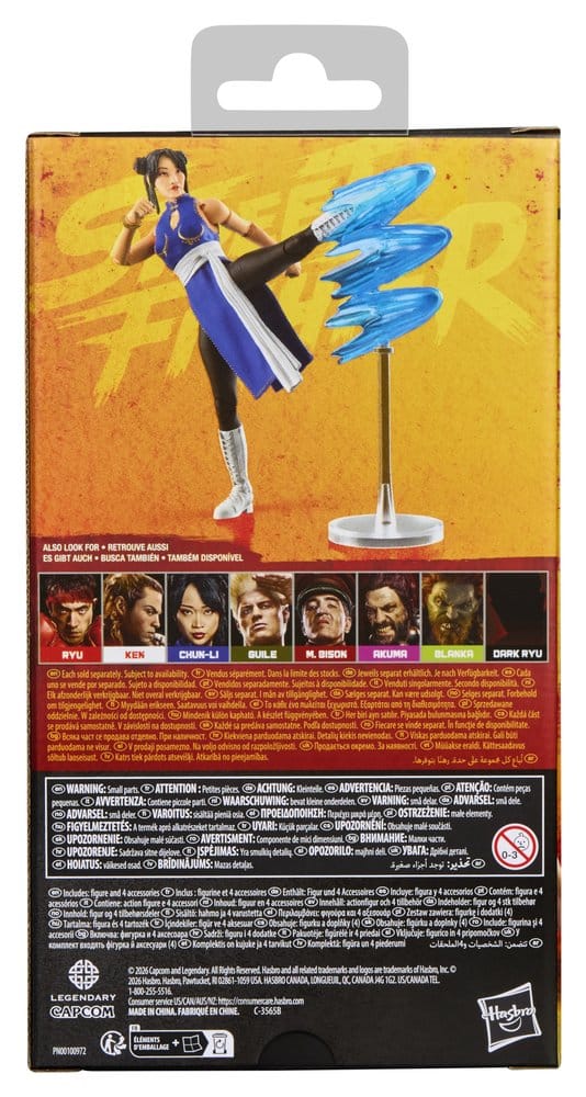 Street Fighter Action Figure Chun-Li 15 cm DS Modellismo Street Fighter Action Chun-Li Hasbro