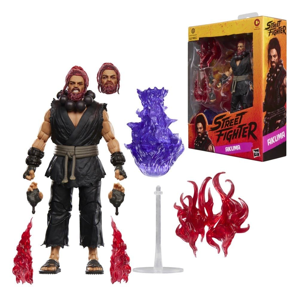 Street Fighter Action Figure Akuma 15 cm DS Modellismo Street Fighter Action Akuma Hasbro