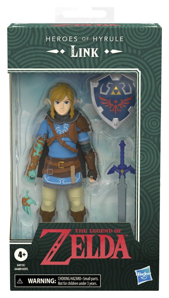The Legend of Zelda: Tears of the Kingdom Heroes of Hyrule Action Figure Link 15 cm DS Modellismo Legend Zelda: Tears Kingdom Heroes Hyrule