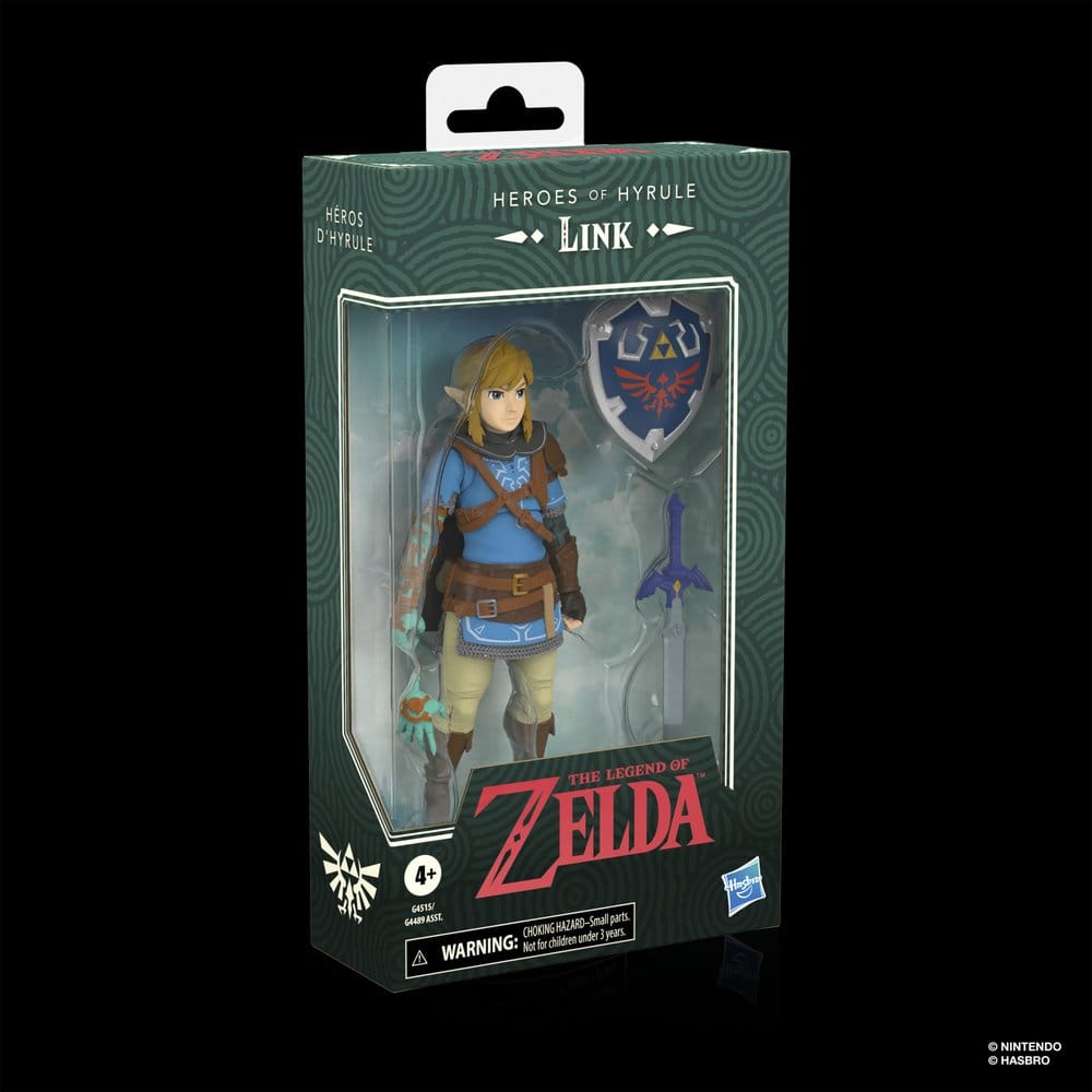 The Legend of Zelda: Tears of the Kingdom Heroes of Hyrule Action Figure Link 15 cm DS Modellismo Legend Zelda: Tears Kingdom Heroes Hyrule