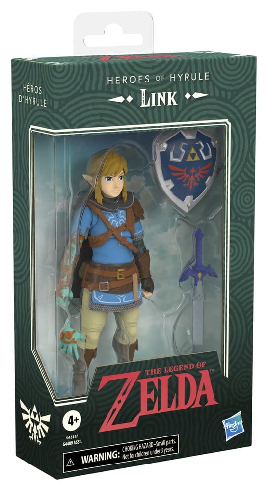 The Legend of Zelda: Tears of the Kingdom Heroes of Hyrule Action Figure Link 15 cm DS Modellismo Legend Zelda: Tears Kingdom Heroes Hyrule