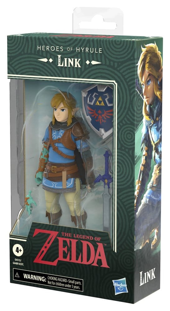 The Legend of Zelda: Tears of the Kingdom Heroes of Hyrule Action Figure Link 15 cm DS Modellismo Legend Zelda: Tears Kingdom Heroes Hyrule