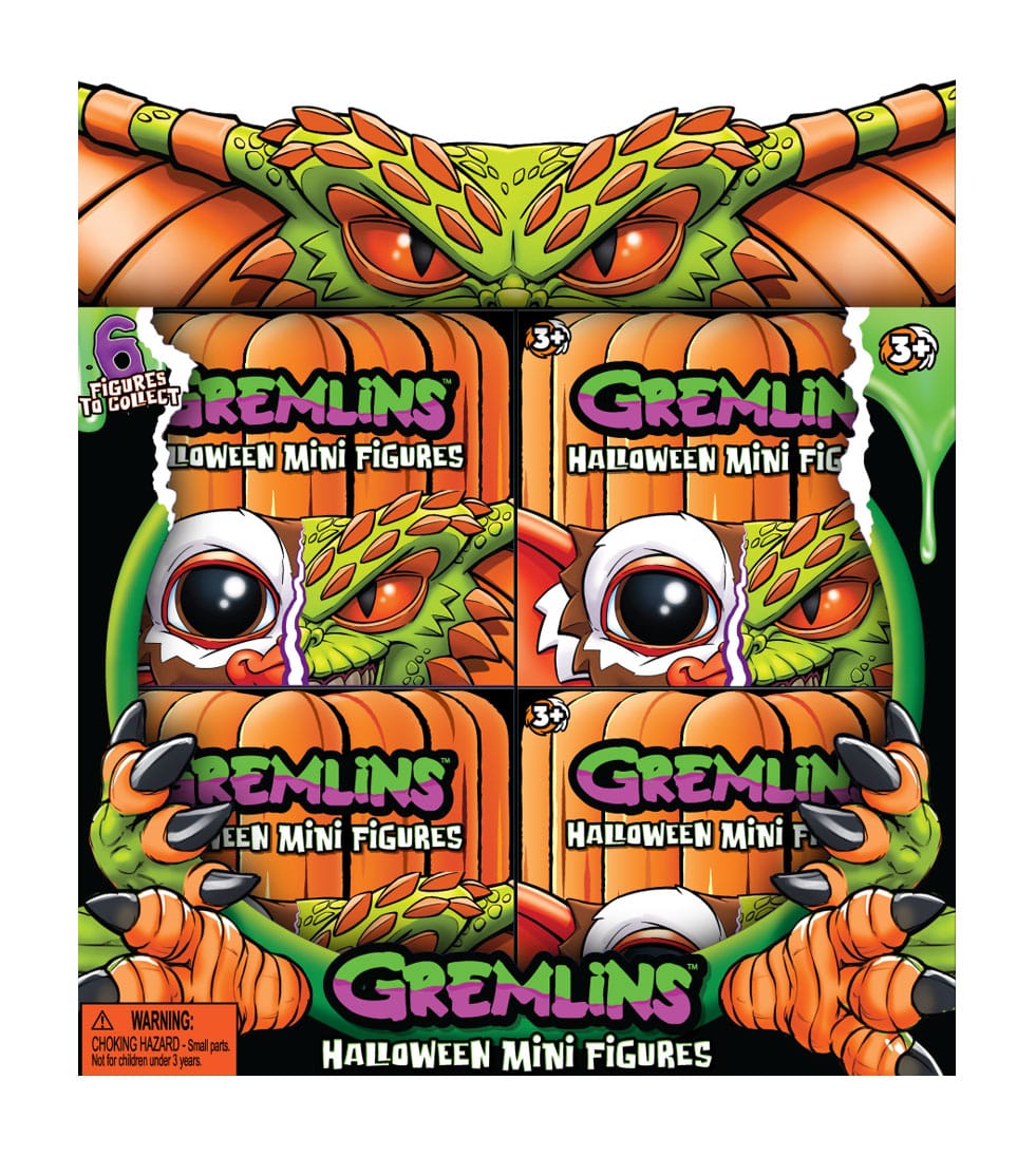 Gremlins Blind Box Mini Figures 6 cm Halloween Edition Display (12) DS Modellismo Gremlins Blind Box Mini Halloween Display