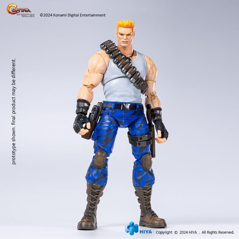 Contra: Operation Galuga Exquisite Basic Action Figure Bill Rizer 16 cm DS Modellismo Contra: Operation Galuga Exquisite Basic