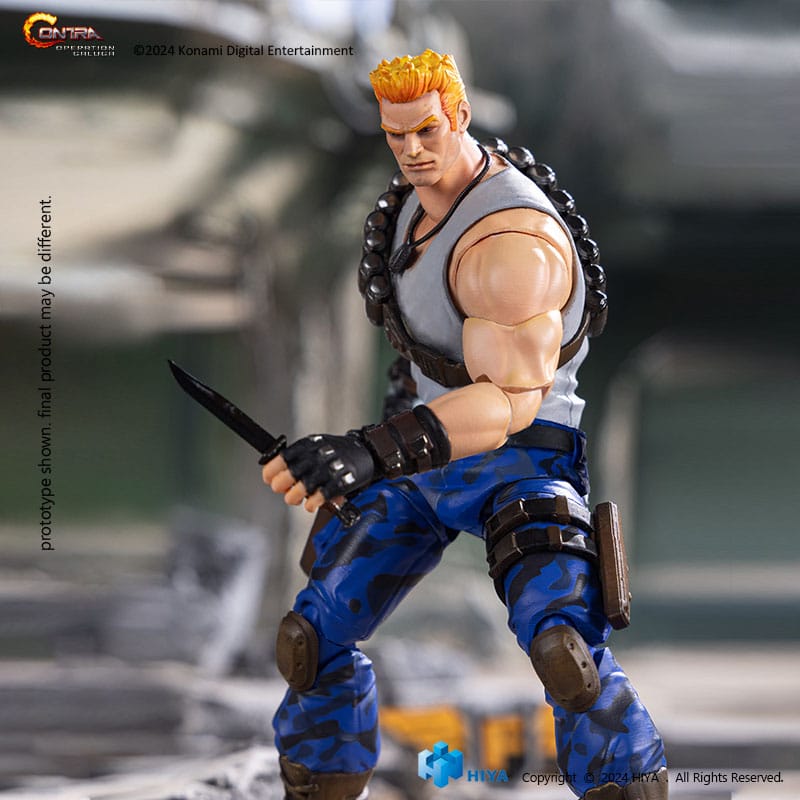 Contra: Operation Galuga Exquisite Basic Action Figure Bill Rizer 16 cm DS Modellismo Contra: Operation Galuga Exquisite Basic