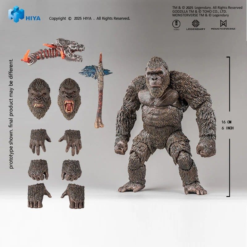 Godzilla vs. Kong Exquisite Basic Series Action Figure Kong 2.0 16 cm DS Modellismo Godzilla vs. Kong Exquisite Basic Action