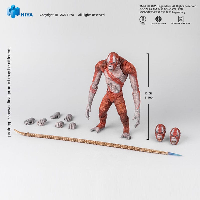 Godzilla x Kong The New Empire Exquisite Basic Action Figure Skar King 15 cm DS Modellismo Godzilla x Kong Empire Exquisite Basic