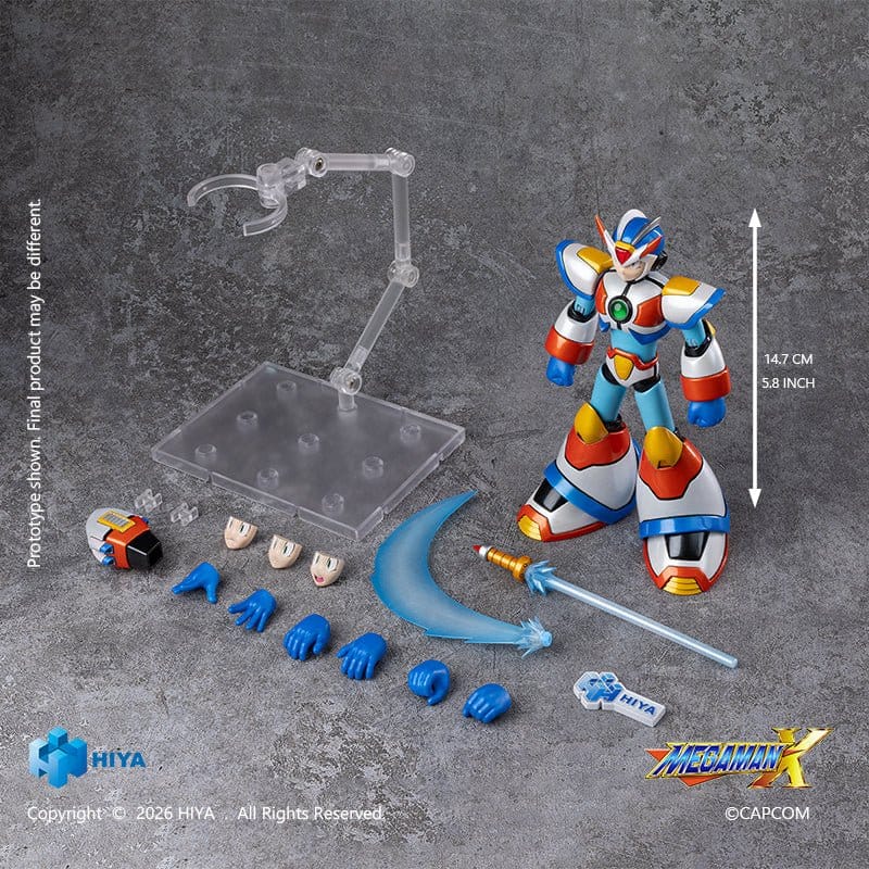 Mega Man Exquisite Basic Action Figure X Max Armor 15 cm DS Modellismo Mega Man Exquisite Basic Action X Max Armor
