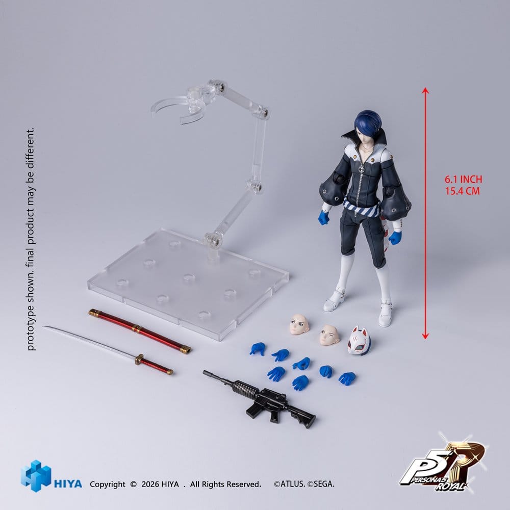 Persona 5 Royal Exquisite Basic Action Figure 1/12 Fox 16 cm DS Modellismo Persona 5 Royal Exquisite Basic scala 1/12