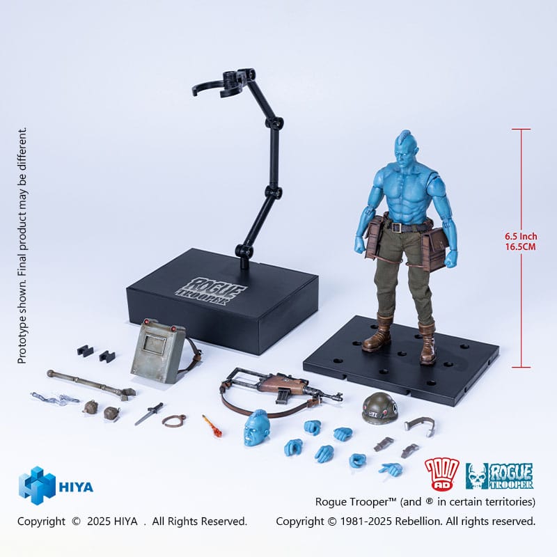Rogue Trooper Exquisite Super Series Actionfigur 1/12 Rogue Trooper 16 cm DS Modellismo Rogue Trooper Exquisite Super scala 1/12