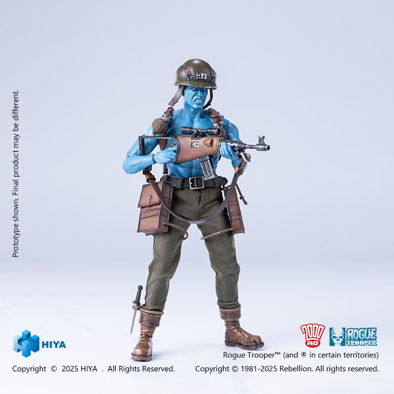 Rogue Trooper Exquisite Super Series Actionfigur 1/12 Rogue Trooper 16 cm DS Modellismo Rogue Trooper Exquisite Super scala 1/12