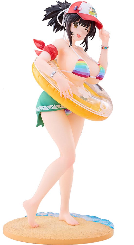 Statua Shinobi Master Senran Kagura: New Link PVC 1/6 Asuka: Swimsuit Ver. 27 cm DS Modellismo Statua Shinobi Master Senran scala 1/6