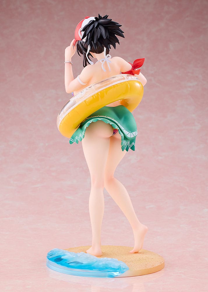 Statua Shinobi Master Senran Kagura: New Link PVC 1/6 Asuka: Swimsuit Ver. 27 cm DS Modellismo Statua Shinobi Master Senran scala 1/6