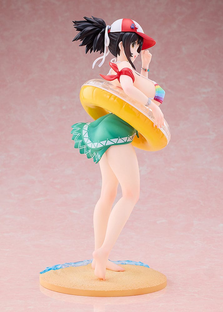 Statua Shinobi Master Senran Kagura: New Link PVC 1/6 Asuka: Swimsuit Ver. 27 cm DS Modellismo Statua Shinobi Master Senran scala 1/6