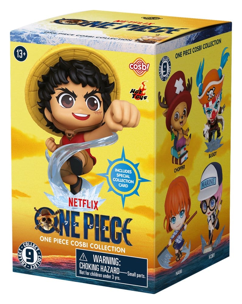 One Piece Cosbi Mini Figures 8 cm Blind Box Display (8) DS Modellismo One Piece Cosbi Mini Blind Box Display (8)