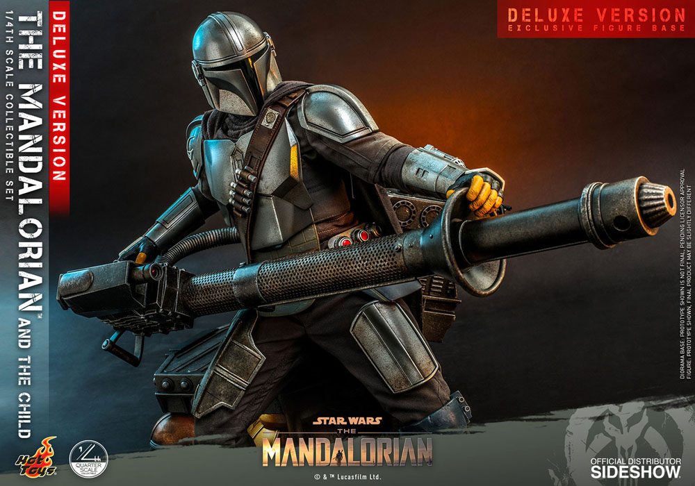 Star Wars The Mandalorian Action Figure 2-Pack 1/4 The Mandalorian & The Child Deluxe 46 cm DS Modellismo Star Wars Mandalorian Action scala 1/4