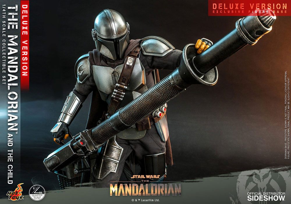 Star Wars The Mandalorian Action Figure 2-Pack 1/4 The Mandalorian & The Child Deluxe 46 cm DS Modellismo Star Wars Mandalorian Action scala 1/4