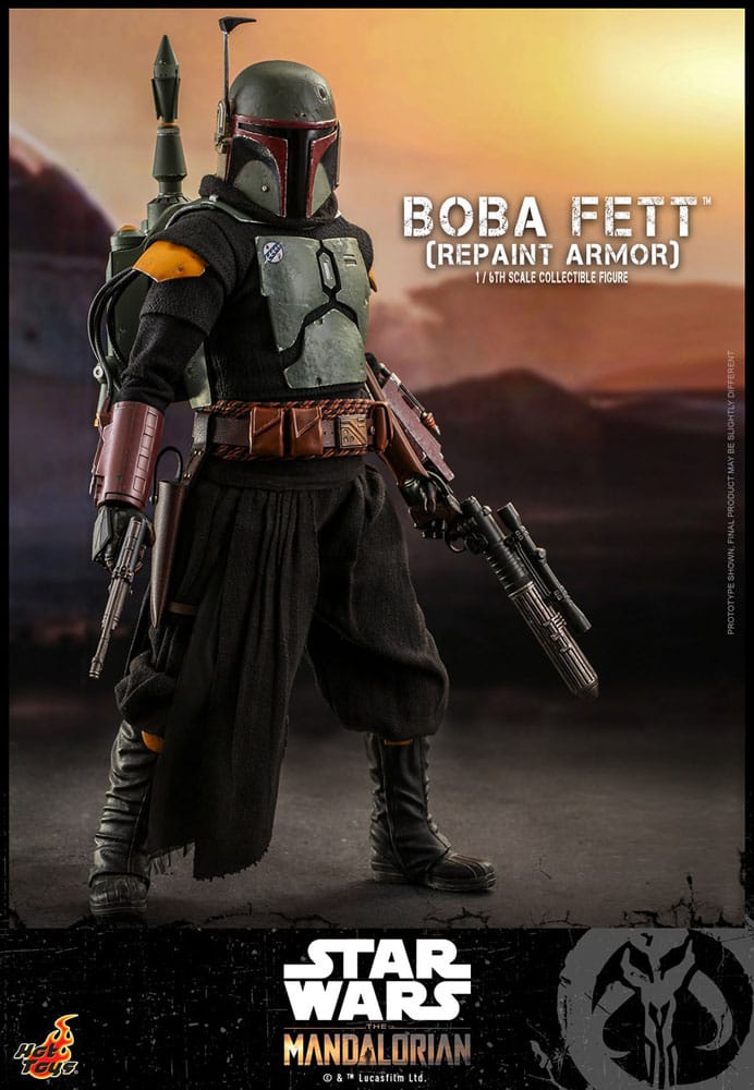 Star Wars: The Mandalorian Action Figure 1/6 Boba Fett Repaint Armor edizione speciale 30 cm DS Modellismo Star Wars: Mandalorian Action scala 1/6