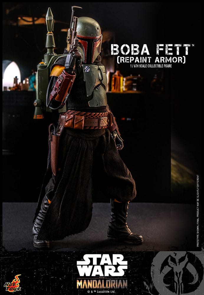 Star Wars: The Mandalorian Action Figure 1/6 Boba Fett Repaint Armor edizione speciale 30 cm DS Modellismo Star Wars: Mandalorian Action scala 1/6
