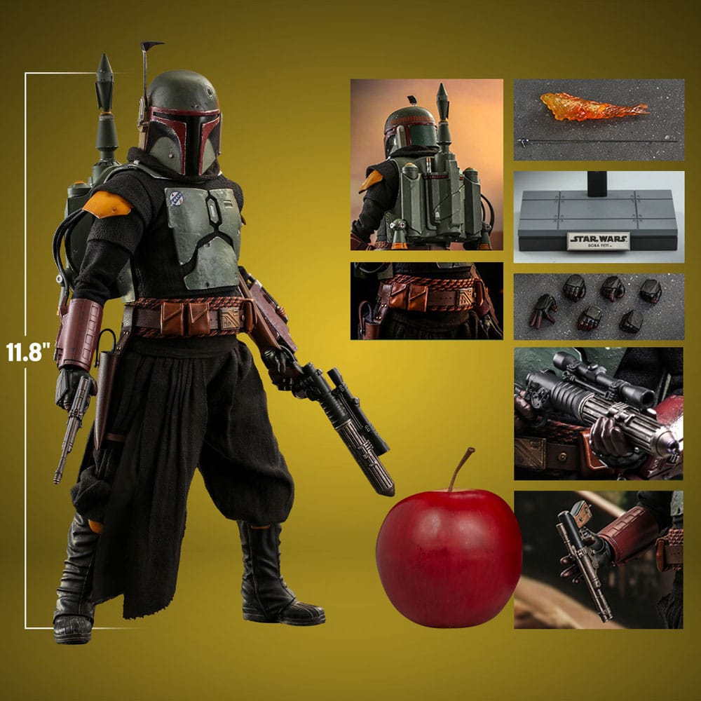 Star Wars: The Mandalorian Action Figure 1/6 Boba Fett Repaint Armor edizione speciale 30 cm DS Modellismo Star Wars: Mandalorian Action scala 1/6