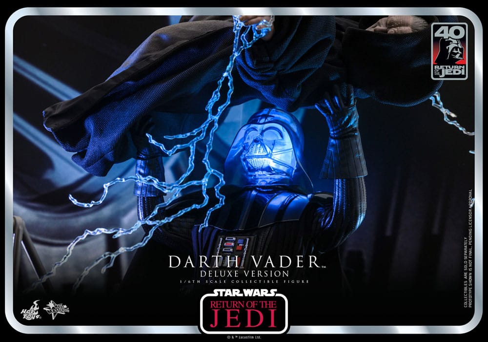 Star Wars: Episode VI 40th Anniversary Action Figure 1/6 Darth Vader Deluxe Version 35 cm - Damaged packaging DS Modellismo Star Wars: Episode VI 40th scala 1/6