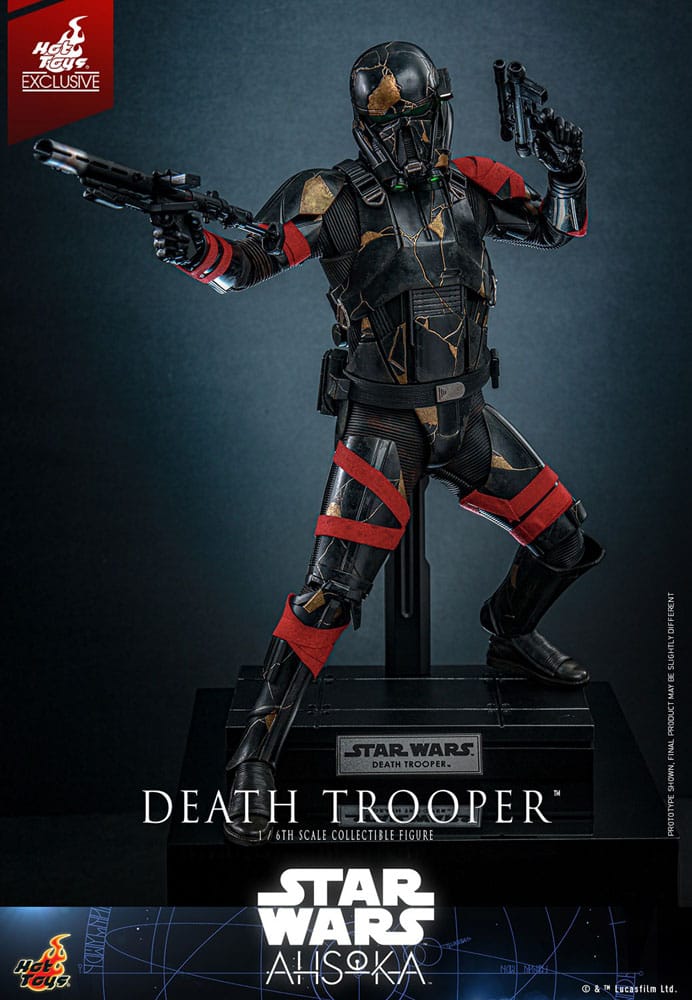 Star Wars: Ahsoka Television Masterpiece Action Figure 1/6 Death Trooper Hot Toys Exclusive 31 cm DS Modellismo Star Wars: Ahsoka Television scala 1/6