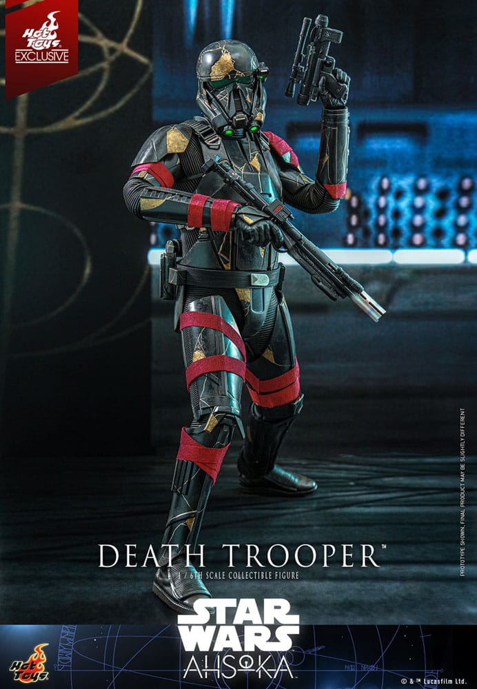 Star Wars: Ahsoka Television Masterpiece Action Figure 1/6 Death Trooper Hot Toys Exclusive 31 cm DS Modellismo Star Wars: Ahsoka Television scala 1/6