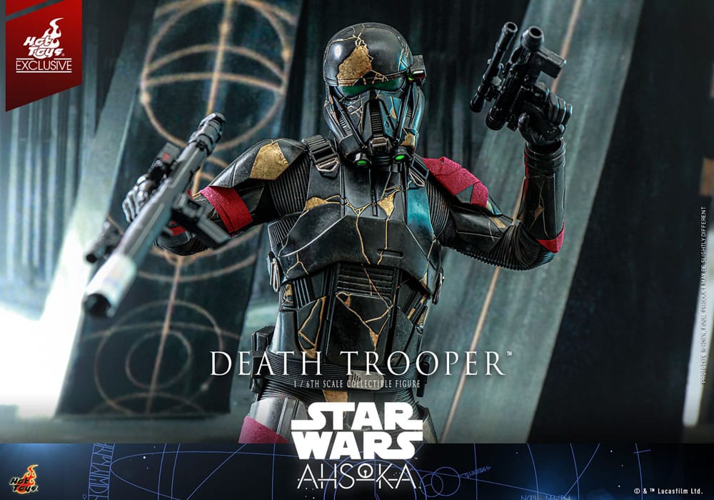 Star Wars: Ahsoka Television Masterpiece Action Figure 1/6 Death Trooper Hot Toys Exclusive 31 cm DS Modellismo Star Wars: Ahsoka Television scala 1/6