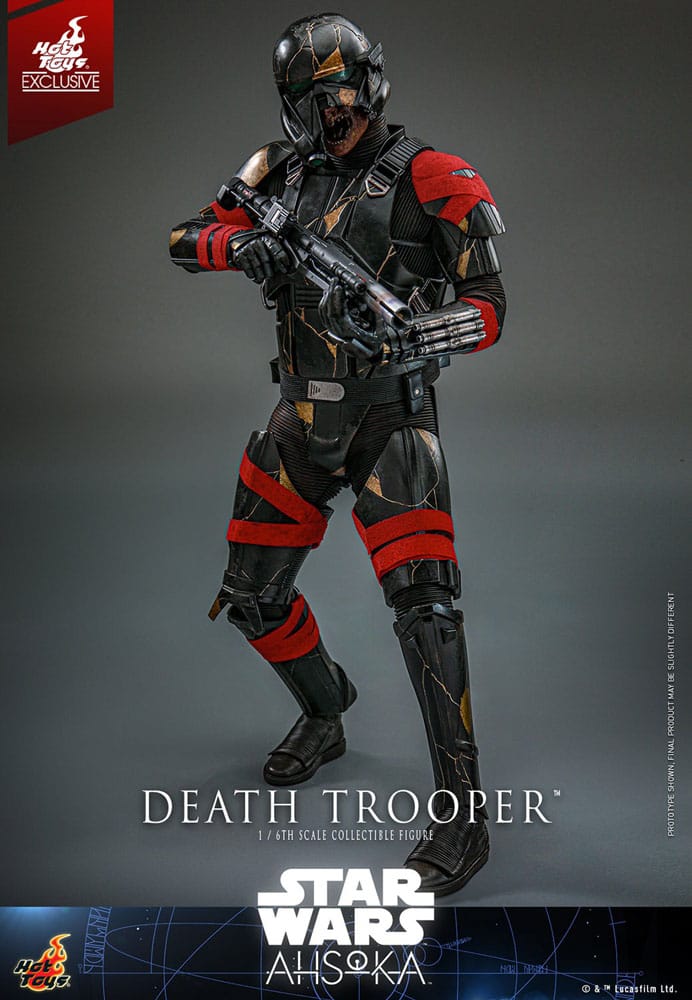 Star Wars: Ahsoka Television Masterpiece Action Figure 1/6 Death Trooper Hot Toys Exclusive 31 cm DS Modellismo Star Wars: Ahsoka Television scala 1/6