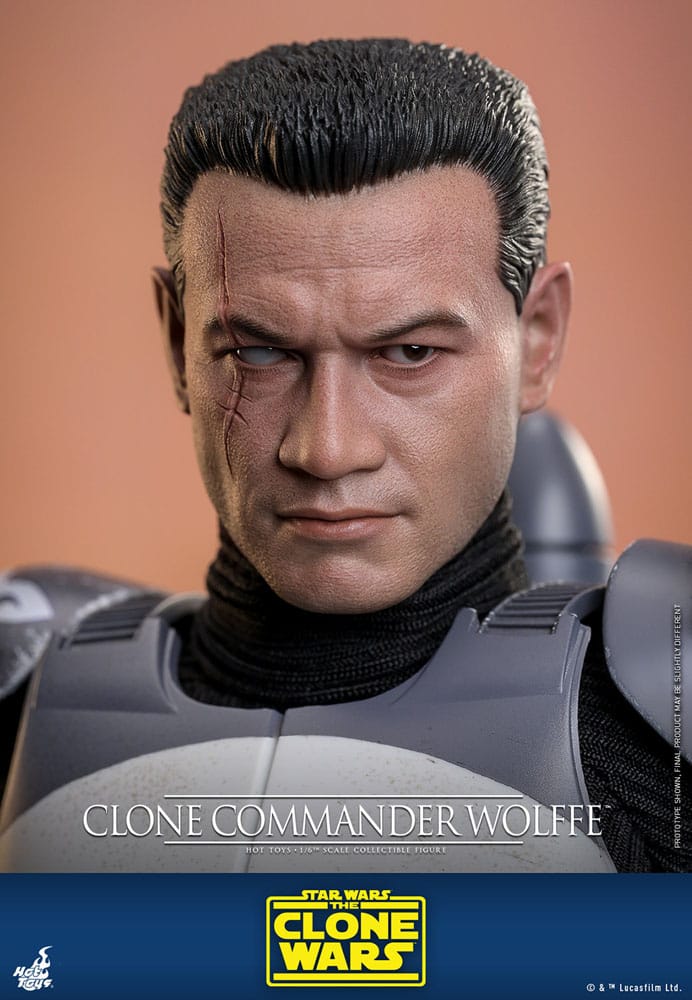 Star Wars: The Clone Wars Action Figure 1/6 Clone Commander Wolffe 30 cm DS Modellismo Star Wars: Clone Wars Action scala 1/6