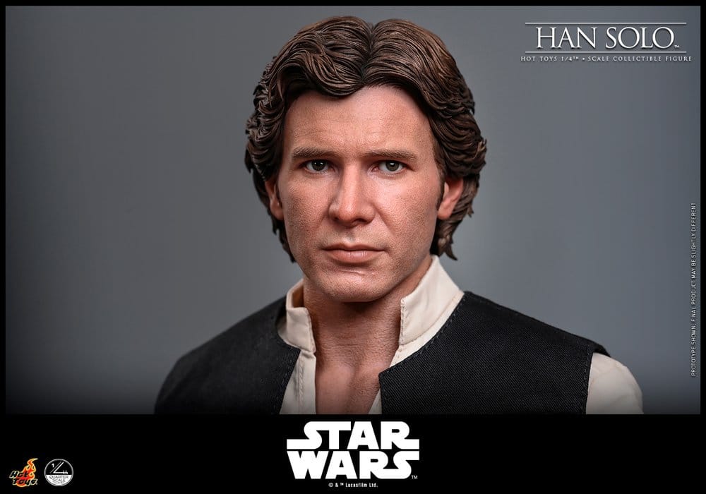 Star Wars Episode IV Action Figure 1/4 Han Solo 46 cm DS Modellismo Star Wars Episode IV Action Figure scala 1/4