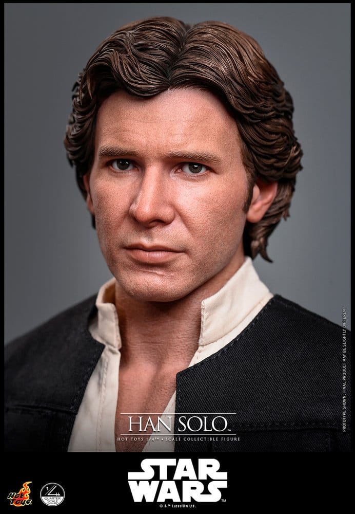 Star Wars Episode IV Action Figure 1/4 Han Solo 46 cm DS Modellismo Star Wars Episode IV Action Figure scala 1/4